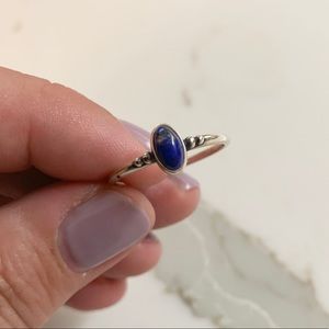 James Avery Retired Tiny Lapis Ring